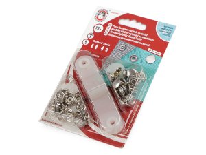 Knoflíky stiskací Roland style Ø11 mm na slabé látky