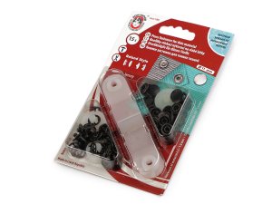 Knoflíky stiskací Roland style Ø11 mm na slabé látky