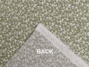 Bavlněná látka / plátno drobné květinky