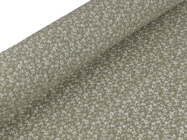 Bavlněná látka / plátno drobné květinky