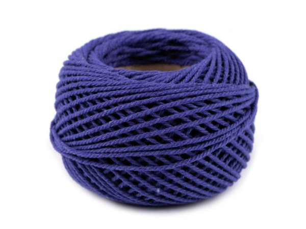 Bavlněná příze macrame / háčkovací 40 g