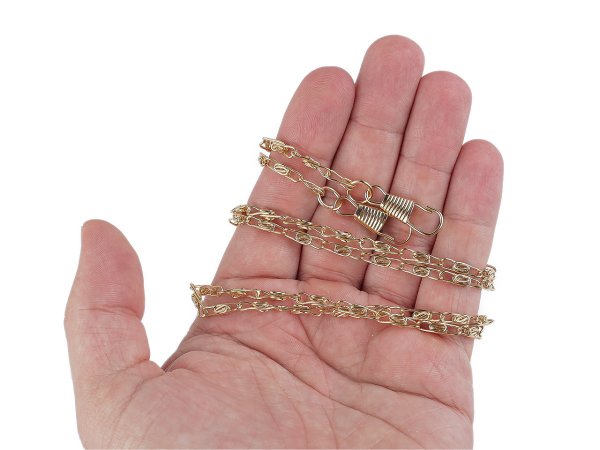 Řetízek na kabelky s karabinou délka 90 cm