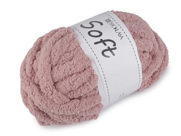 Pletací příze žinylková Soft 250 g