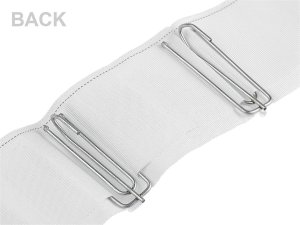 Kovový háček na záclonovky