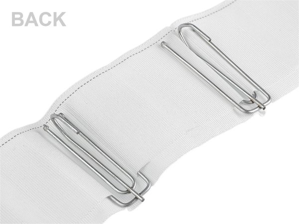 Kovový háček na záclonovky