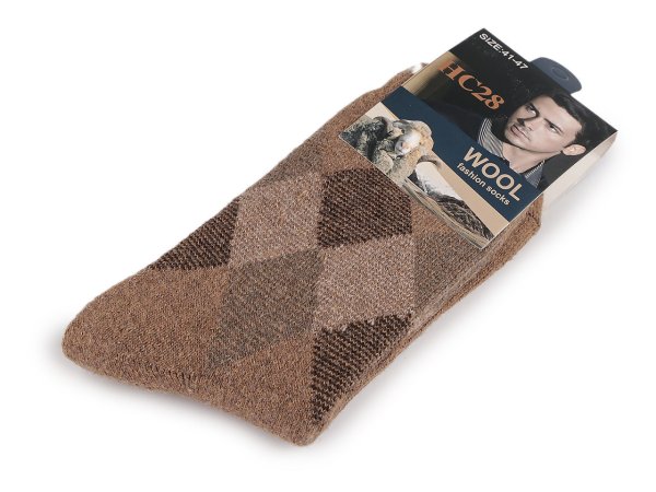 Pánské ponožky vlněné zimní