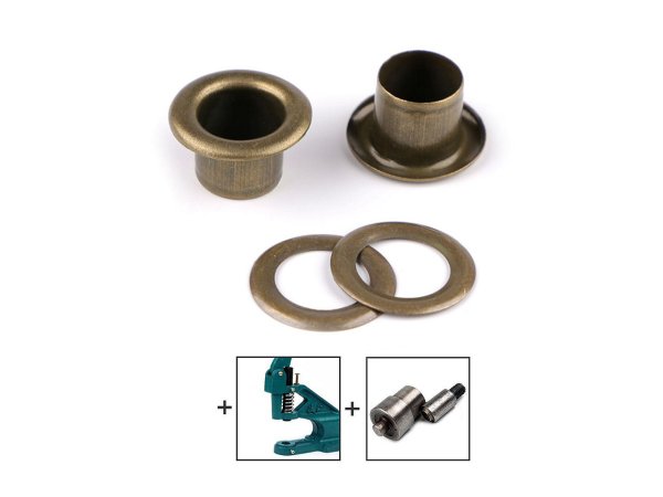 Průchodky s podložkou vnitřní Ø8 mm / vnější Ø14 mm