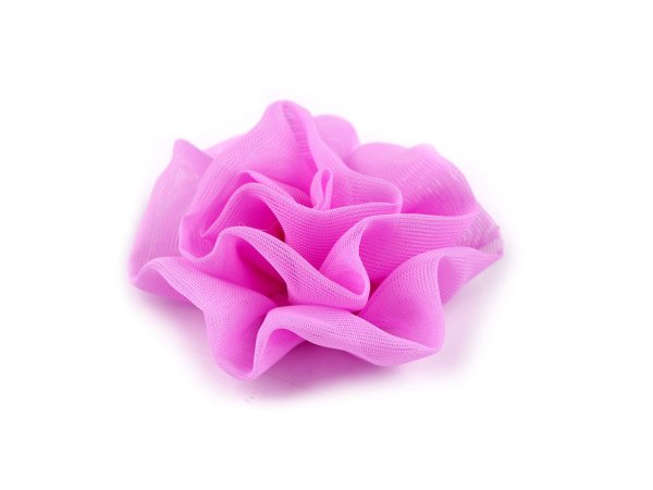 Textilní květ k našití a nalepení Ø6,5 cm