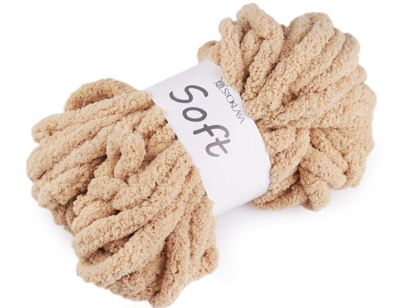 Pletací příze žinylková Soft 250 g