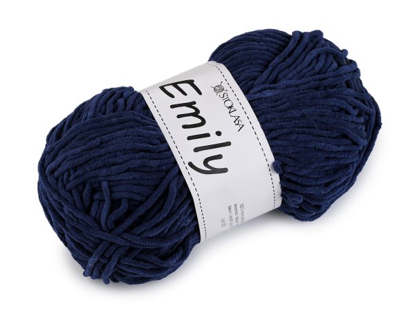 Pletací žinylková příze Emily 100 g