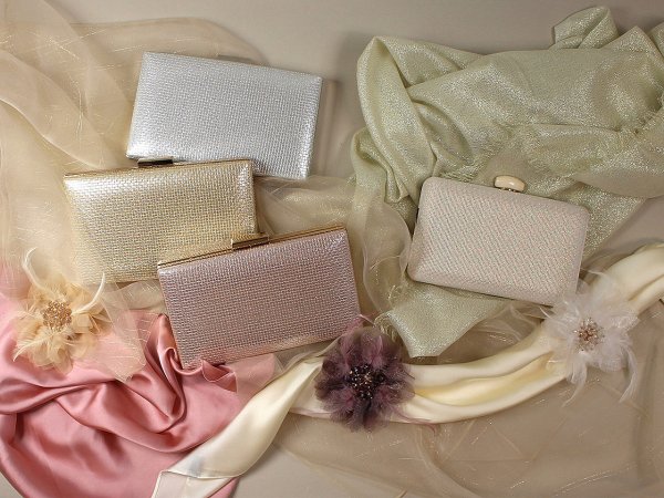 Kabelka - psaníčko metalické