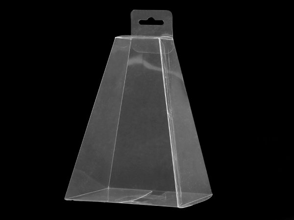 Plastová krabička k zavěšení pyramida