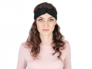 Látková čelenka pin-up překřížená