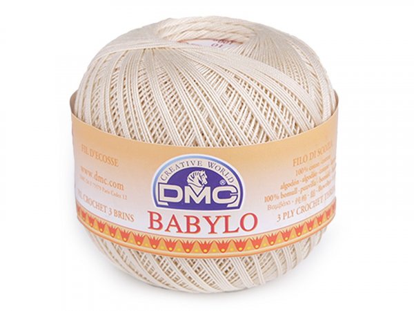 Bavlněná příze háčkovací  DMC Babylo 100 g