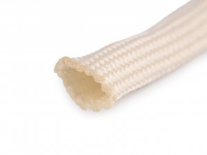 Polyesterová šňůra plochá / dutinka šíře 8 mm