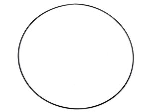 Kovový kruh svařený Ø71 cm lakovaný