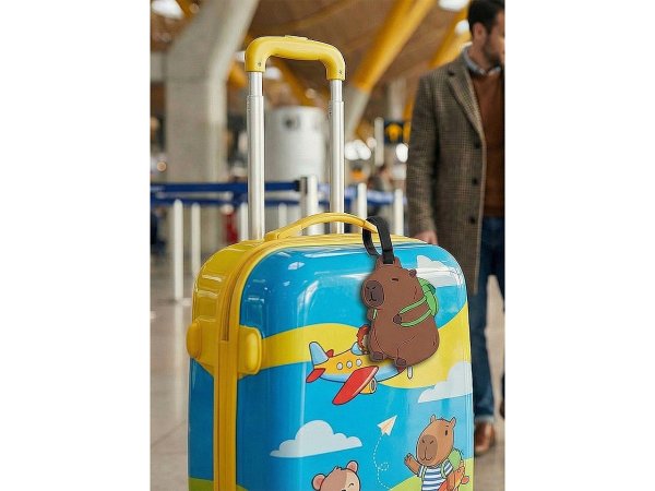 Jmenovka / visačka na kufr zvířátka