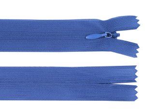 Spirálový zip skrytý šíře 3 mm délka 50 cm dederon