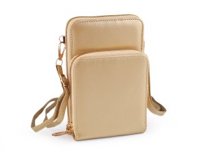 Peněženka s kapsou na mobil přes rameno crossbody 11,5x18cm