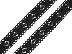 Bavlněná krajka / vsadka paličkovaná šíře 19 mm