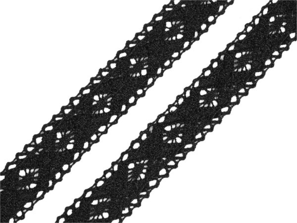 Bavlněná krajka / vsadka paličkovaná šíře 19 mm