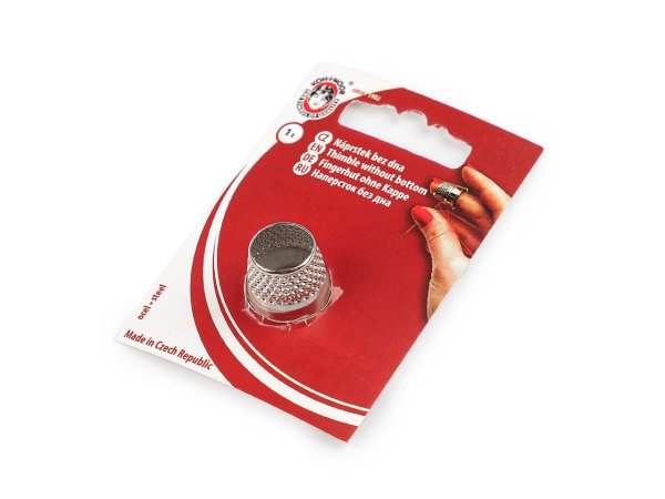 Kovový náprstek bez dna Ø16; 16,5; 17; 17,5; 18 mm