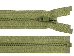 Kostěný zip YKK No 5 délka 50 cm bundový
