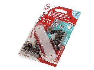 Knoflíky stiskací Roland style Ø11 mm na slabé látky