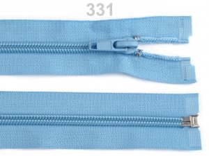 Spirálový zip šíře 5 mm délka 75 cm bundový POL - 331 Cashmere Blue