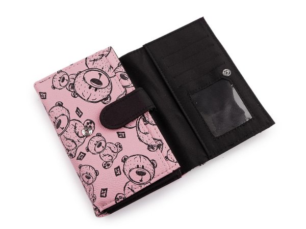 Dámská peněženka medvídek 10x15 cm