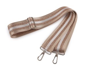 Popruh na tašku s karabinami šíře 5 cm