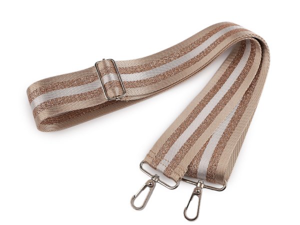 Popruh na tašku s karabinami šíře 5 cm