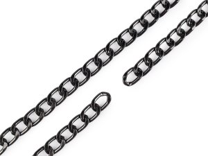 Řetěz plochý lehký šíře 13 mm, metráž