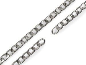 Řetěz plochý lehký šíře 13 mm, metráž