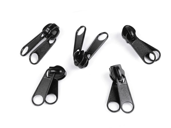 Jezdec ke spirálovým zipům oboustranný No 5