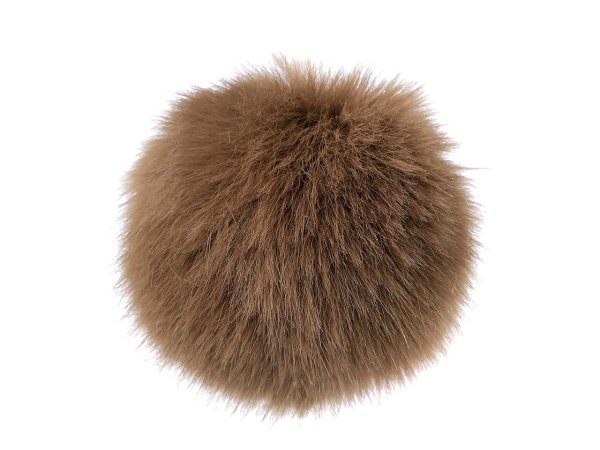 Kožešinová bambule s poutkem Ø12 a 14 cm