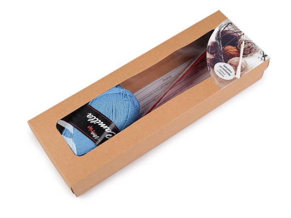 Pletací sada s návodem pro začátečníky