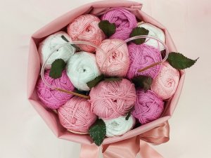 Bavlněná pletací příze Begonia 50 g