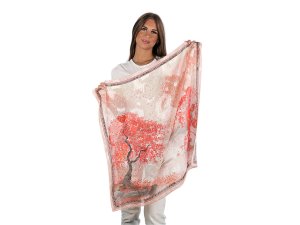 Šátek imitace hedvábí 70x70 cm