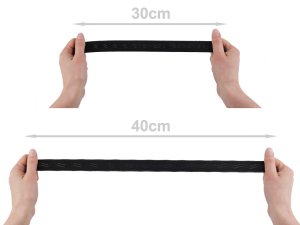 Pruženka šíře 25 mm se silikonem
