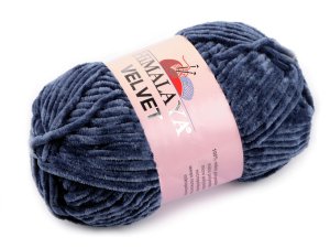 Pletací žinylková příze Velvet 100 g