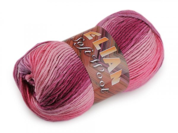 Pletací příze Soft Wool 100 g