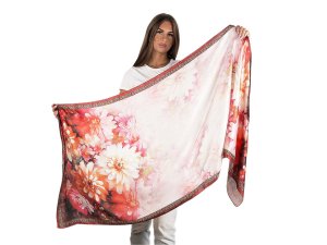 Saténový šátek / šála 70x175 cm