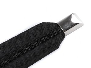 Koncovka na spirálový, kostěný a kovový zip