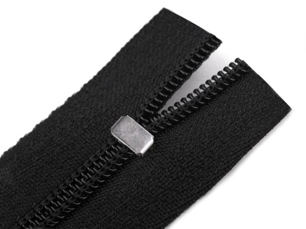 Koncovka na spirálový a kostěný zip No 10 dolní