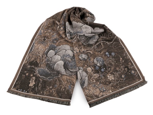 Šátek / šála / pléd typu kašmír 70x185 cm