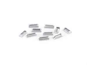 Nažehlovací kamínky hotfix obdélníček rovné broušení 3x7 mm