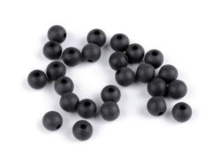 Plastové korálky matné Ø8 mm