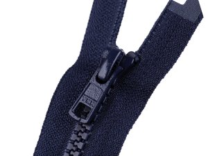 Kostěný zip YKK No 5 délka 60 cm bundový