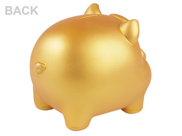 Zlaté prasátko pro štěstí / pokladnička, velké